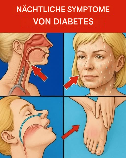 5 Symptome von Diabetes, die in der Nacht erscheinen