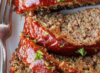 klassische Hackbratenrezept mit süß-säuerlicher Glasur
