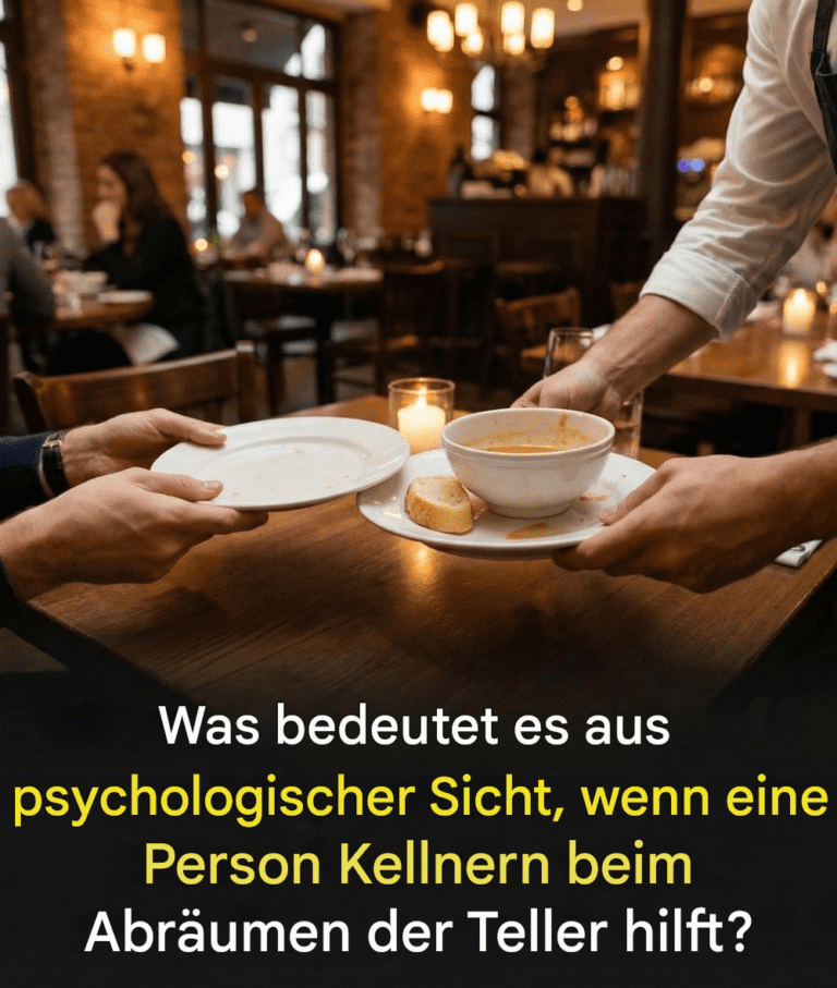 Die Psychologie hinter der Hilfe für Kellner: Was diese einfache Geste verrät