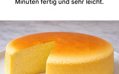 Wie man einen mehlfreien Joghurtkuchen nur mit Äpfeln und Joghurt zubereitet.