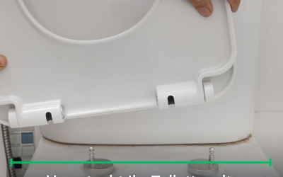 Verrutscht Ihr Toilettensitz ständig? Mit diesem Trick bleibt er endlich fest an seinem Platz.