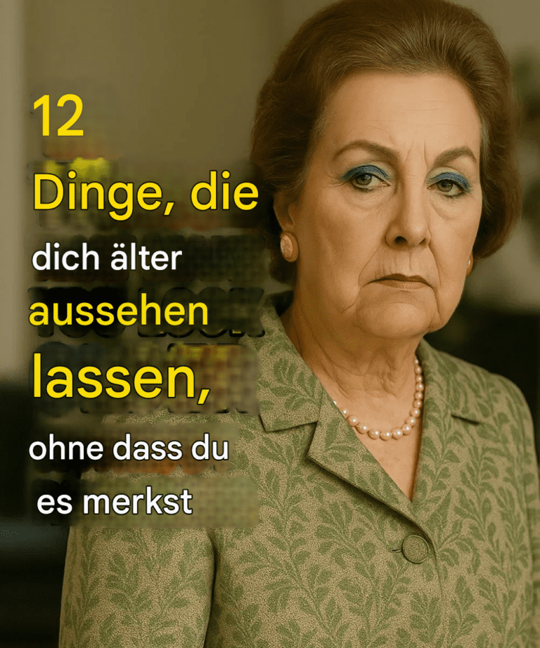 Alltägliche Gewohnheiten, die Sie möglicherweise älter aussehen lassen