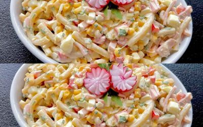 Nur für die Mädels! – Nudelsalat für die Mädels, fettarm und Saulecker