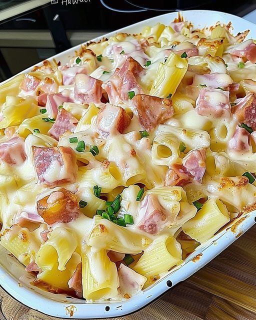 Nudelauflauf ‘Hawaii’ Man, ist das lecker!