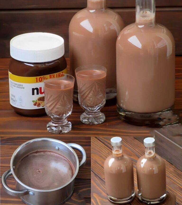 Nutella Likör, wooow das Zeug macht wirklich süchtig!