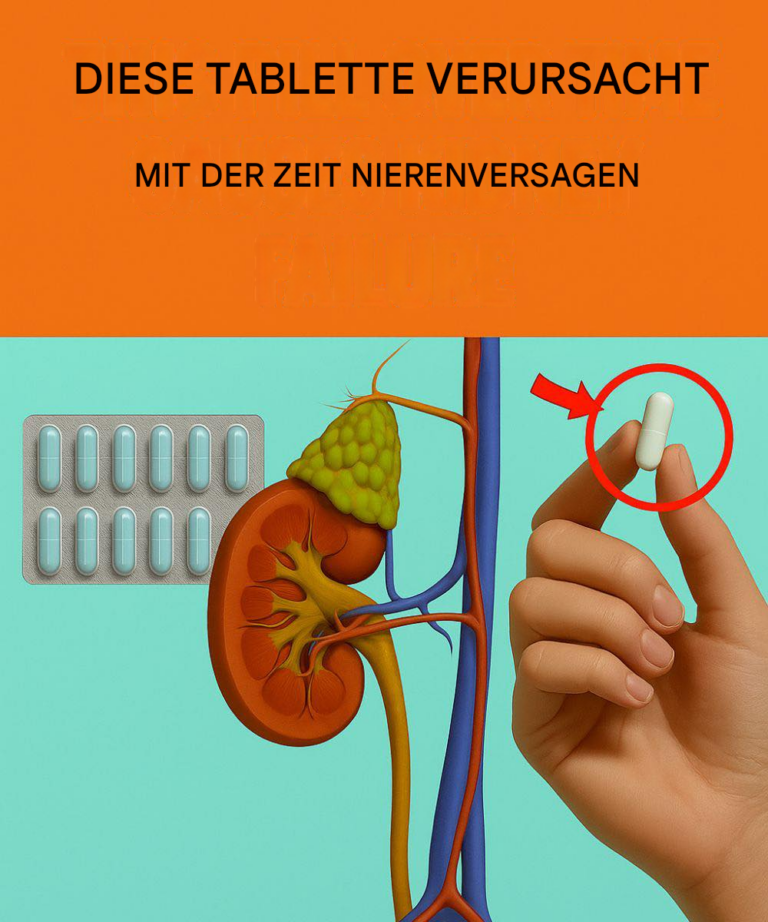 Die Einnahme dieses Produkts könnte Ihre Nieren beeinträchtigen. Konsultieren Sie Ihren Arzt!
