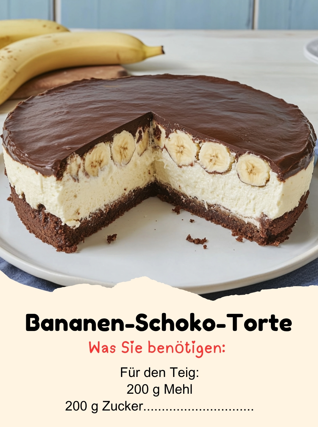 Bananen-Schoko-Torte