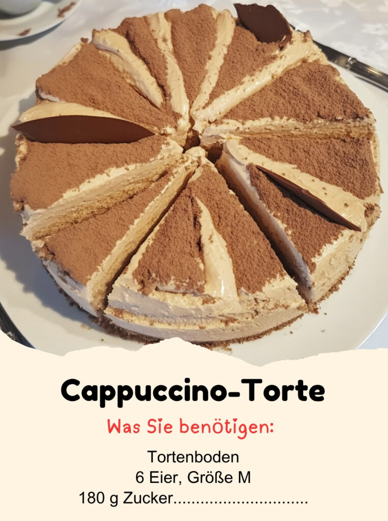Cappuccino-Torte