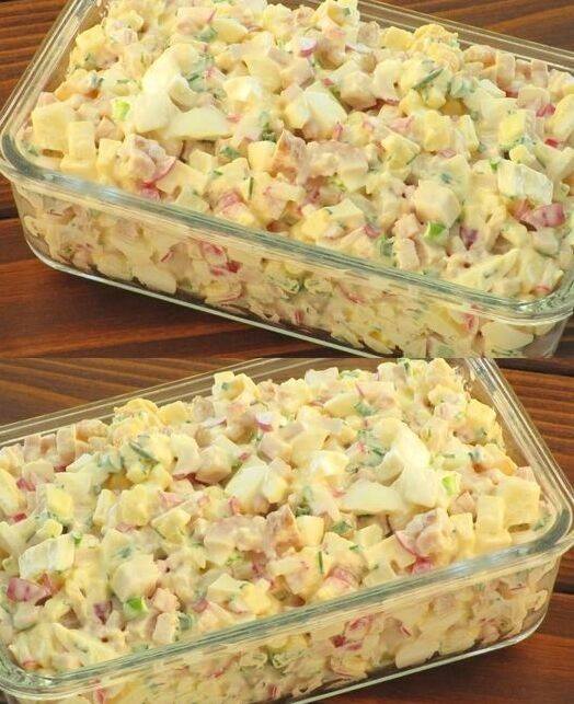 Der DDR-Salat, der mein Zuhause erobert hat – einfach, günstig und unglaublich lecker