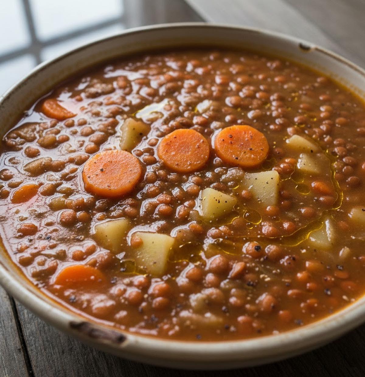 Dies ist die beste Linsensuppe: das Rezept, das Geschmack und Eigenschaften bewahrt.