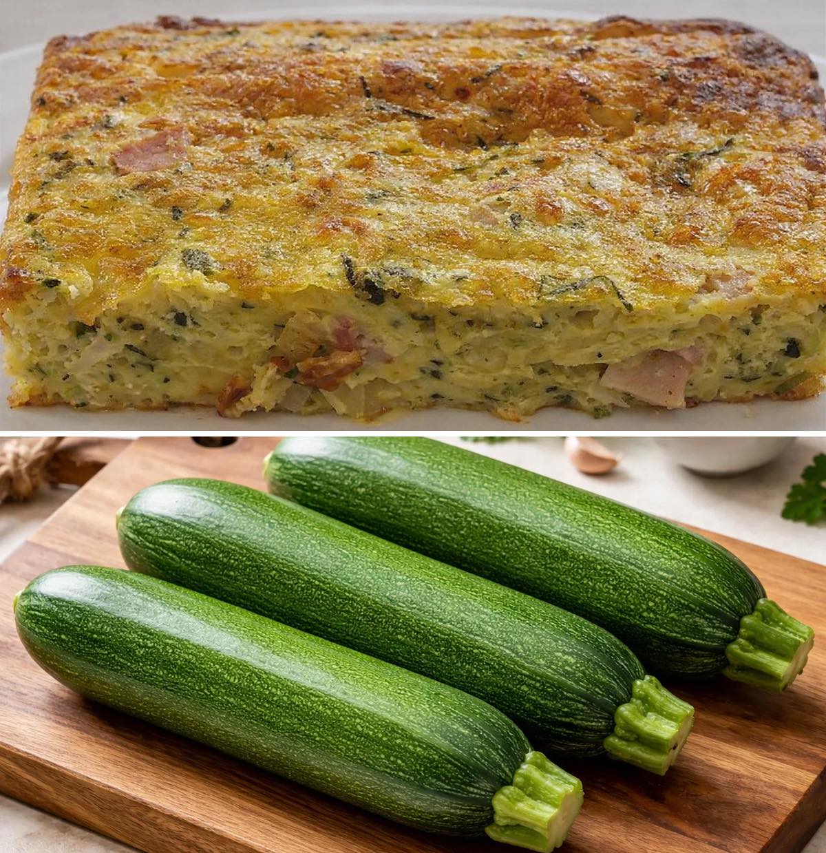 Das Rezept für eine superleckere und schnell zubereitete Zucchini-Tarte