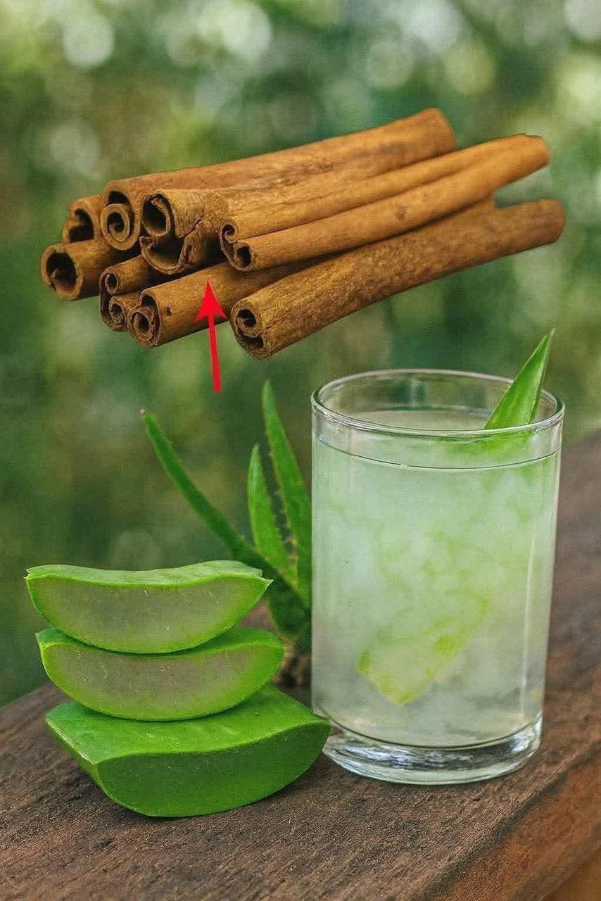 Aloe Vera mit Zimt: Das Hausmittel, das Ihre Gesundheit und Ihr Sehvermögen schützt.