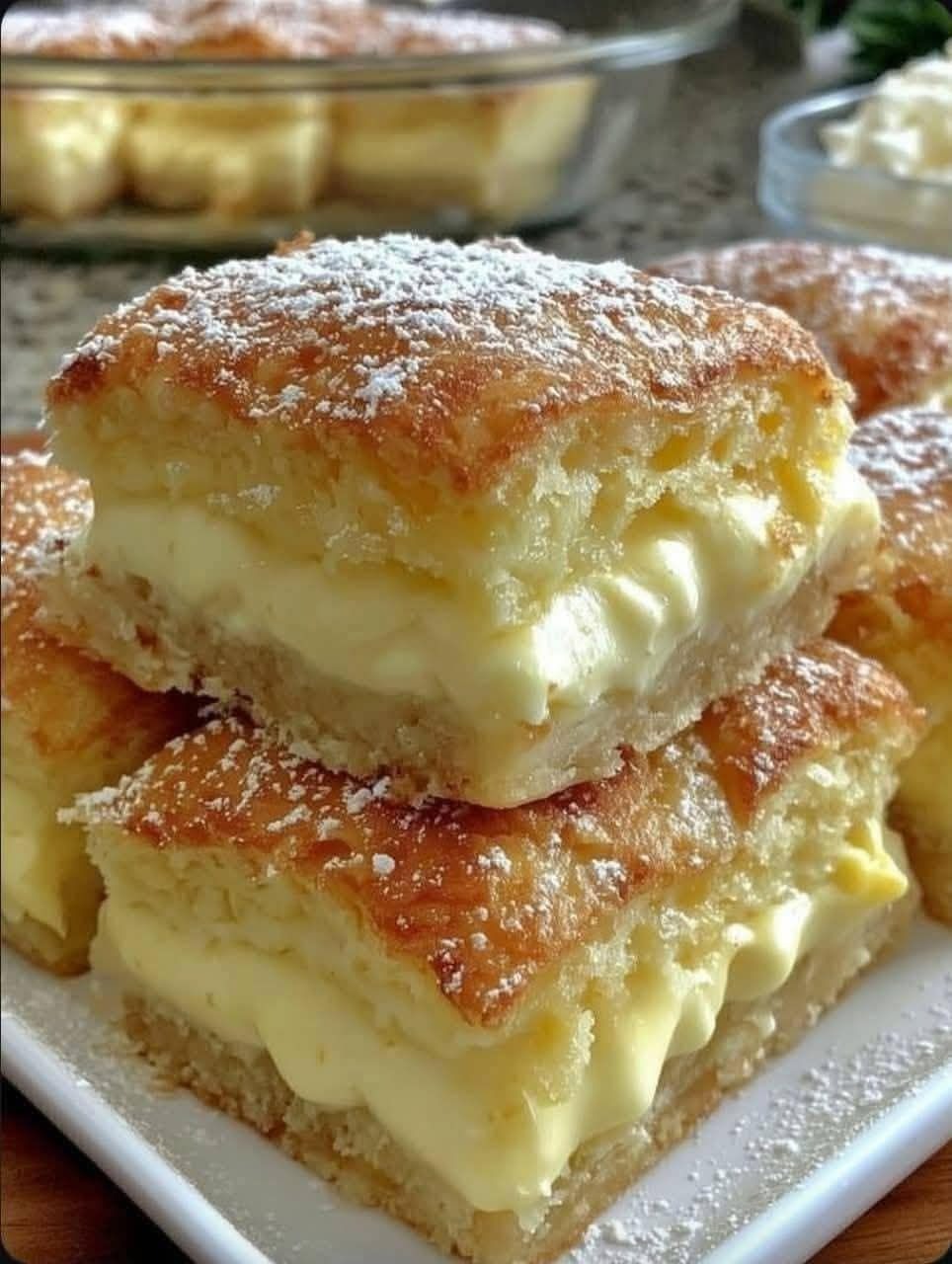 Vanillecreme-Schnitten: Ein klassisches Schichtdessert, das nie aus der Mode kommt