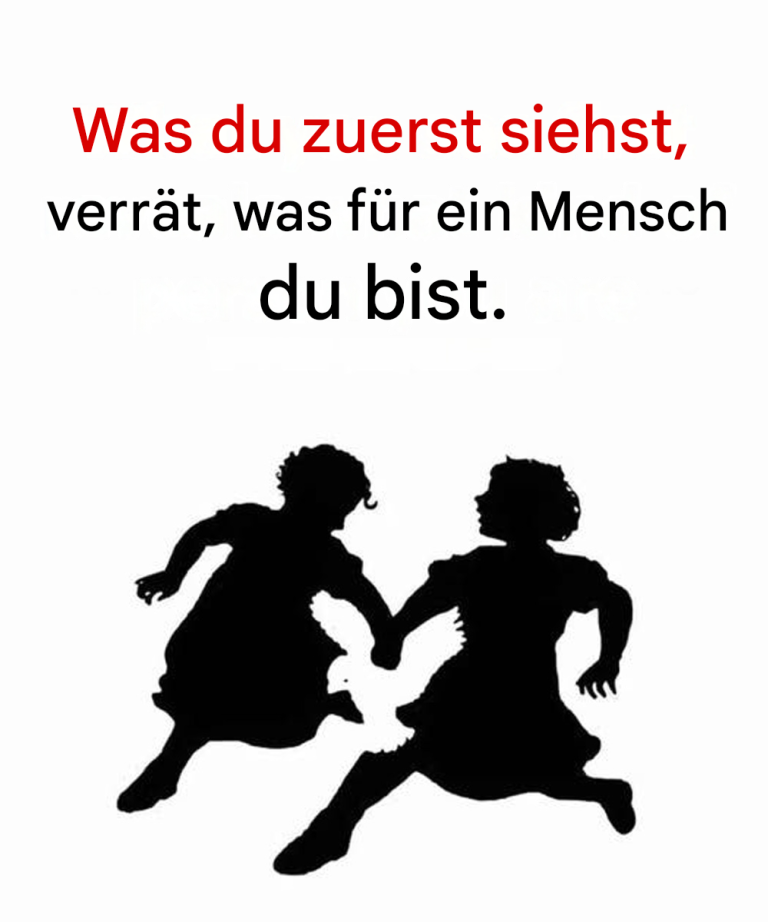 Was du zuerst siehst, verrät, was für ein Mensch du bist.