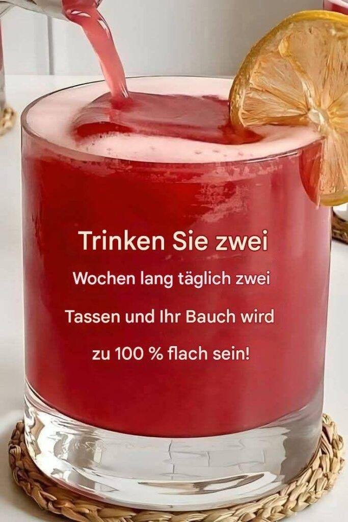 Das beste Getränk zur schnellen Fettverbrennung am Bauch