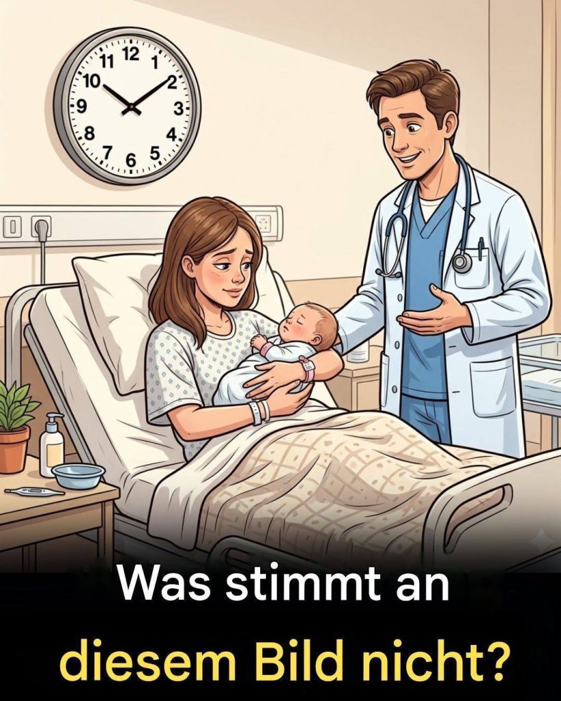 Können Sie den versteckten Fehler in diesem Krankenhausfoto entdecken?