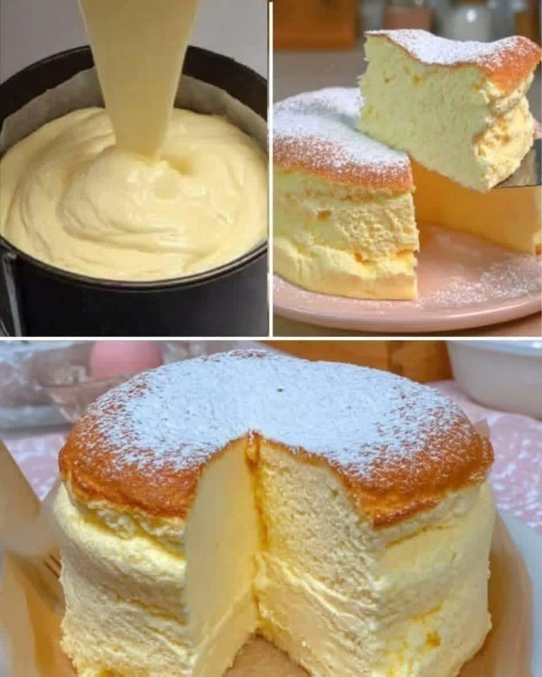 Rezept für fluffigen japanischen Baumwoll-Käsekuchen – leicht, luftig und unwiderstehlich weich
