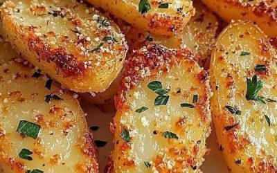Das beste und einfachste Rezept für eingeschnittene Kartoffeln vom Backblech (knusprig, fluffig, gelingsicher)