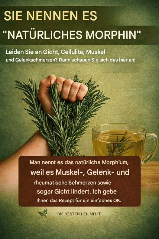 Die Heilkraft von Rosmarin: Das „natürliche Morphium“, das Sie kennen sollten