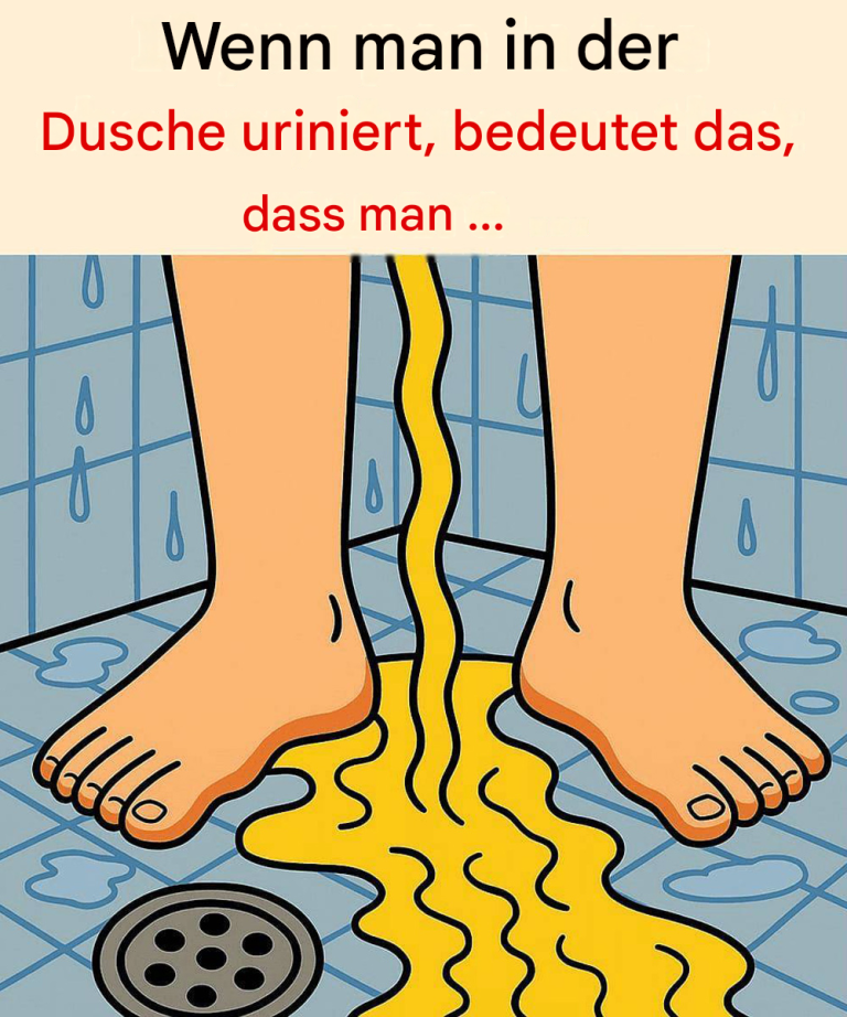 Urinieren unter der Dusche: Was Sie über diese Duschgewohnheit wissen sollten