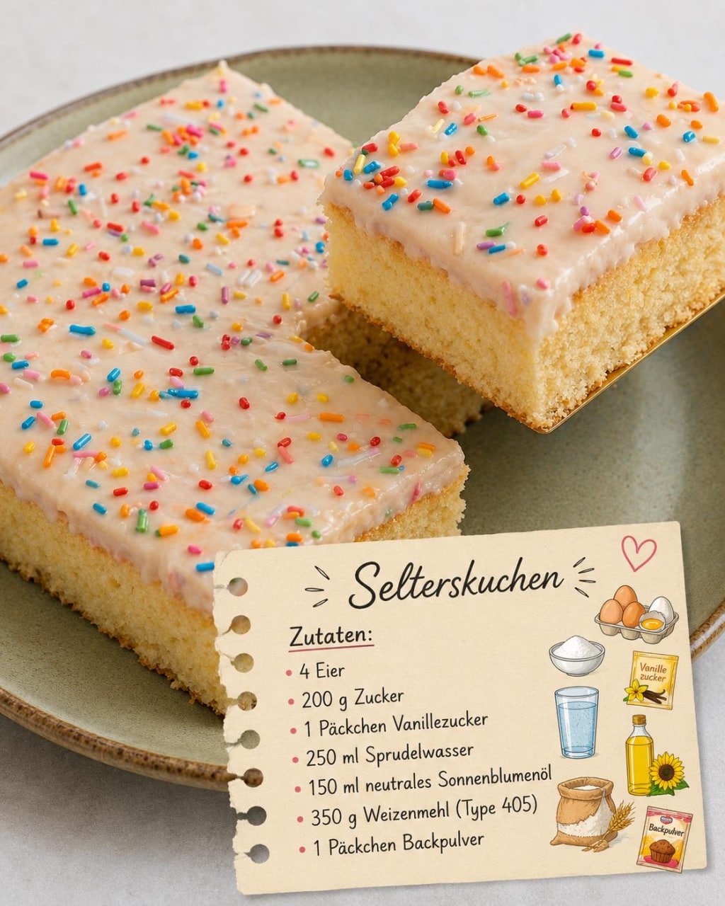 So fluffig, saftig und mit Kindheitserinnerungen bestreut
