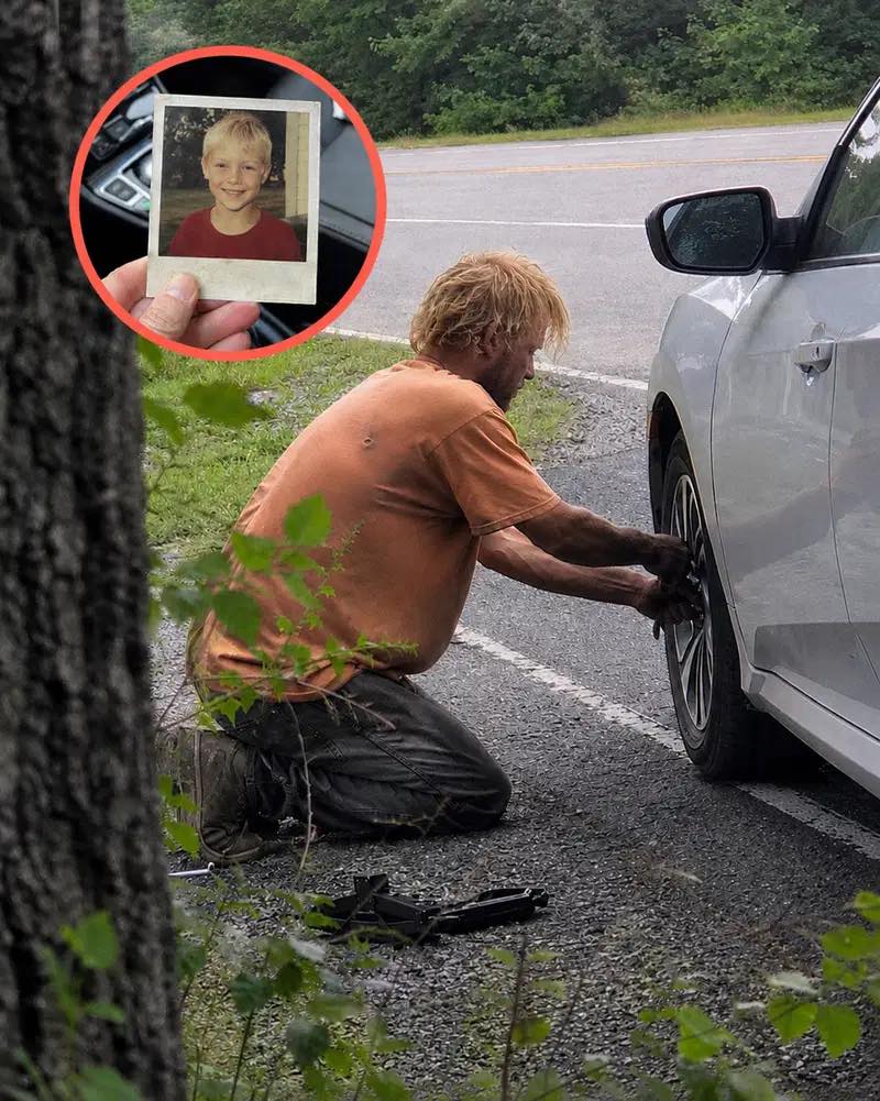 Ein Obdachloser half mir, einen platten Reifen auf der Route 9 zu wechseln, wo mein Sohn vor 20 Jahren verschwand