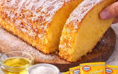 Cremigster Vanillepudding-Kuchen: Ohne Mehl & super saftig