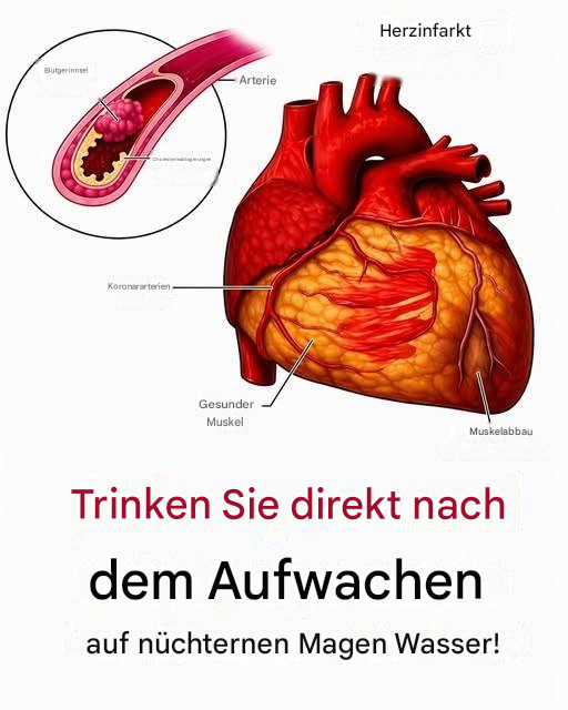Warum Sie direkt nach dem Aufwachen auf nüchternen Magen Wasser trinken sollten