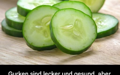 Wer sollte Gurken meiden?