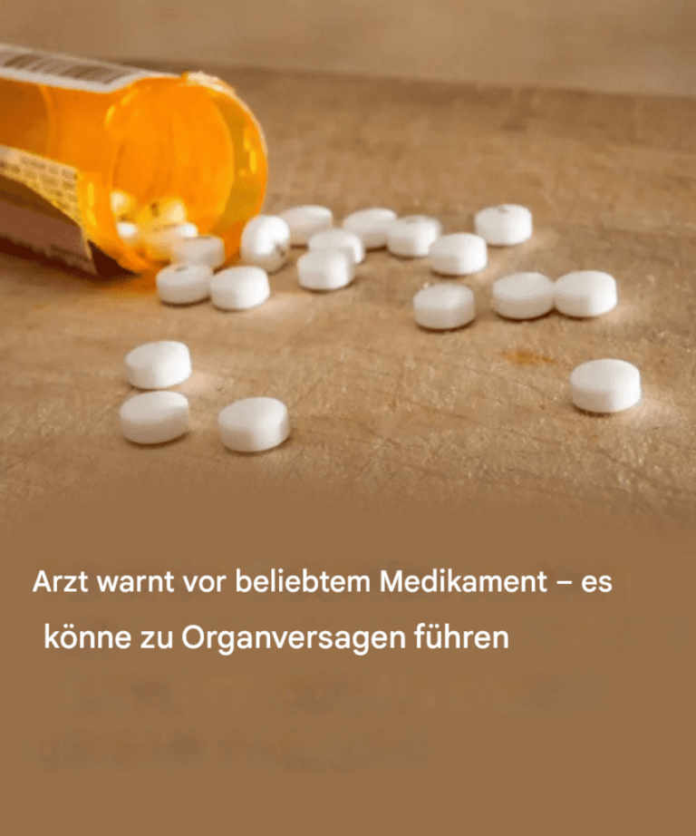 Arzt warnt vor gängigem Medikament – ​​es könne zu Organversagen führen