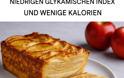 Wie man einen mehlfreien, glykämisch niedrigen Apfelkuchen zubereitet