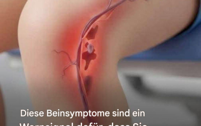 Symptome, die auf eine schwere Thrombose hinweisen…Mehr anzeigen