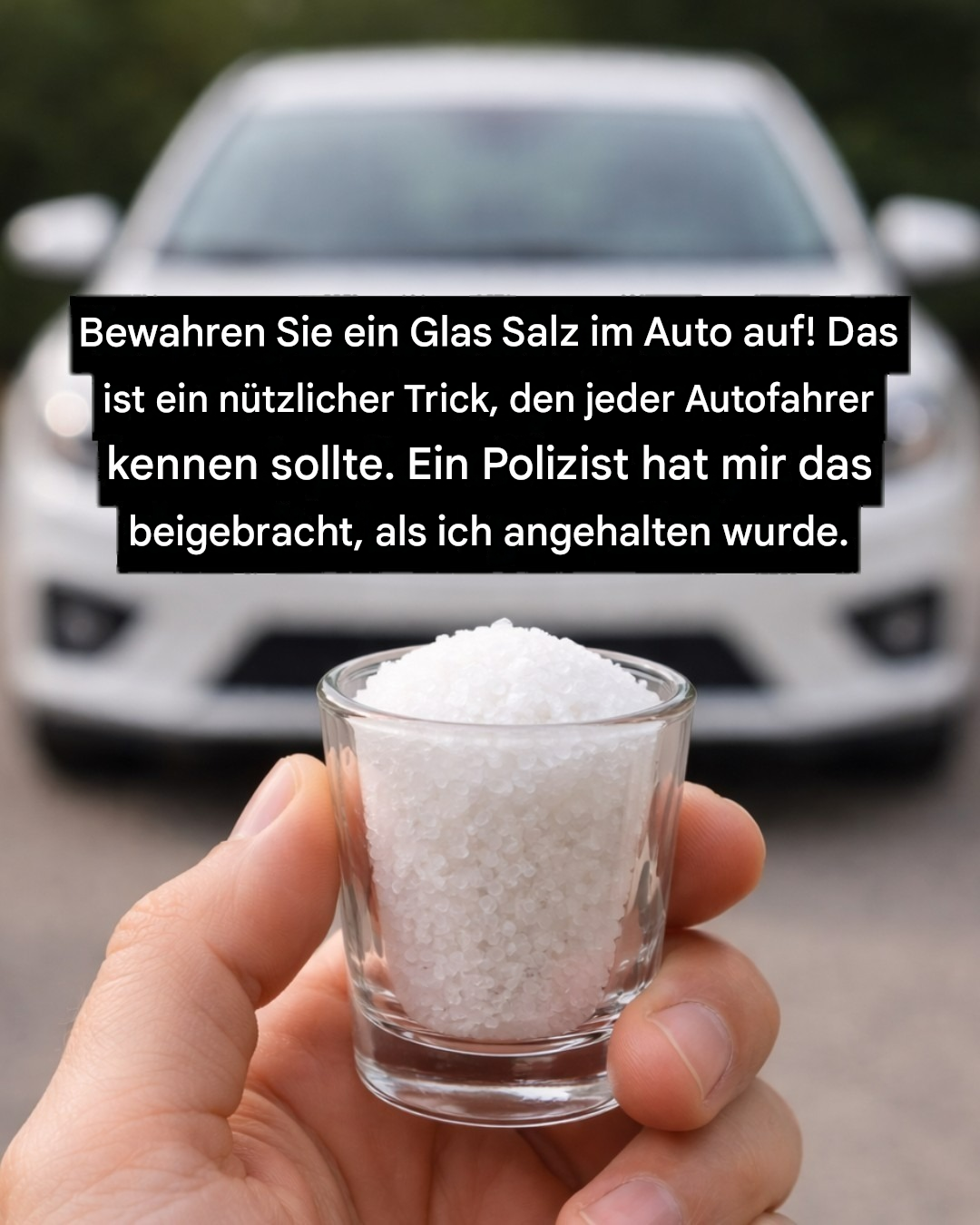 Überraschender Trick, den jeder Autofahrer kennen sollte? (Die Wahrheit über den viralen Mythos „Salz im Auto“)