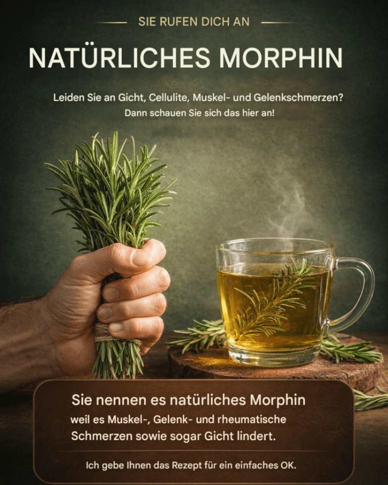 Rosmarin: Das natürliche Morphium bei Muskel- und Gelenkschmerzen