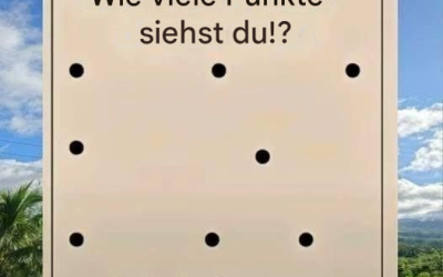 Dieses simple Punkträtsel treibt die Leute in den Wahnsinn.