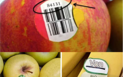 Diese kleinen Aufkleber auf Obst haben tatsächlich eine Bedeutung.