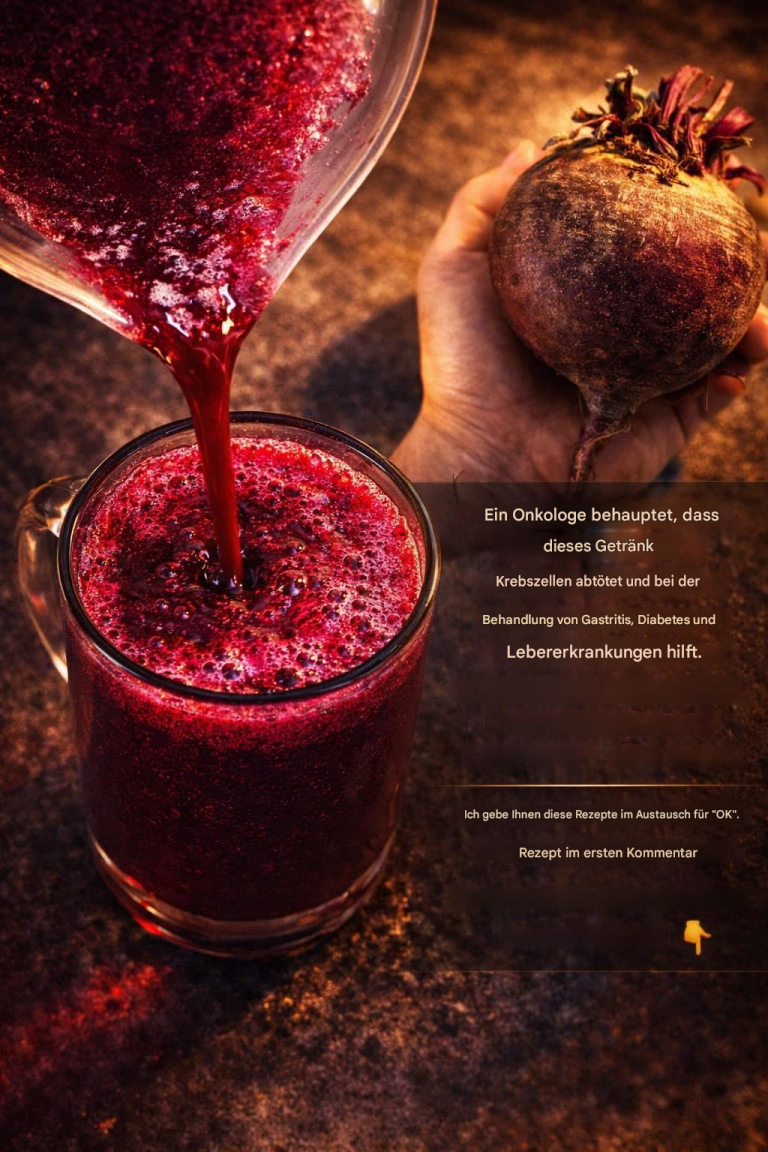 WARNUNG! Rote-Bete-Saft tötet Krebszellen in 42 Tagen ab