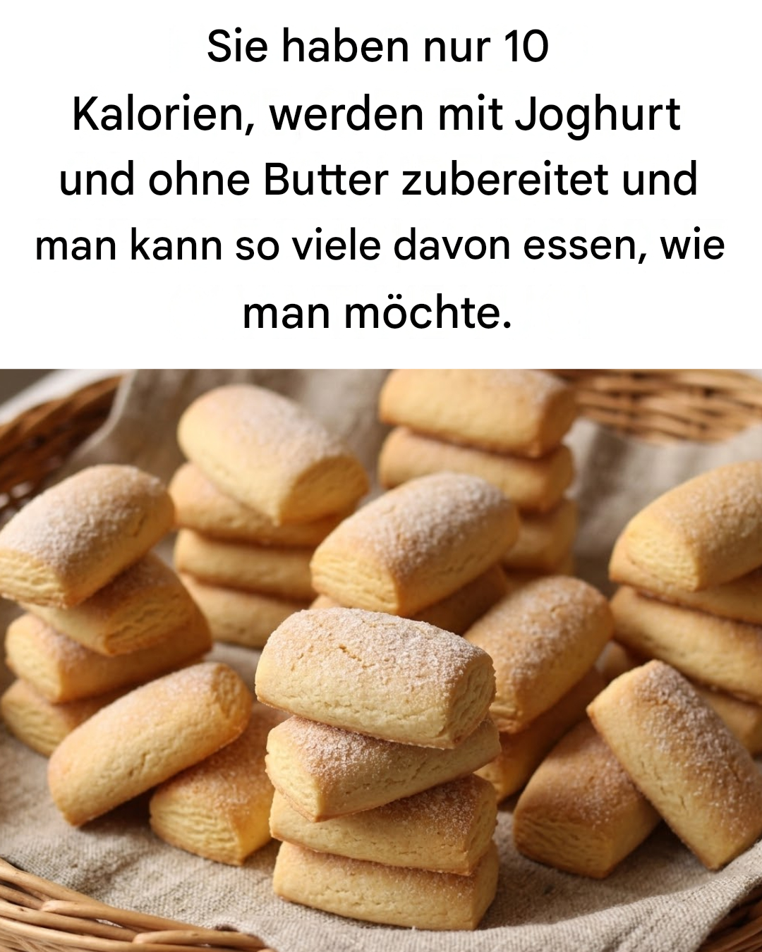 So backt man ganz einfach butterfreie Joghurtkekse mit nur 50 Kalorien.