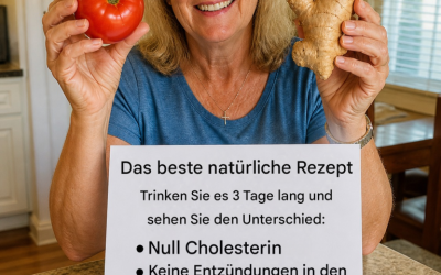 Natürlicher Anti-Cholesterin-Saft: Ein einfaches Hausrezept zur Unterstützung der Herzgesundheit