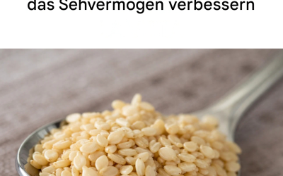 Samen, die den Cholesterin- und Blutdruck senken, Diabetes heilen und das Sehvermögen verbessern