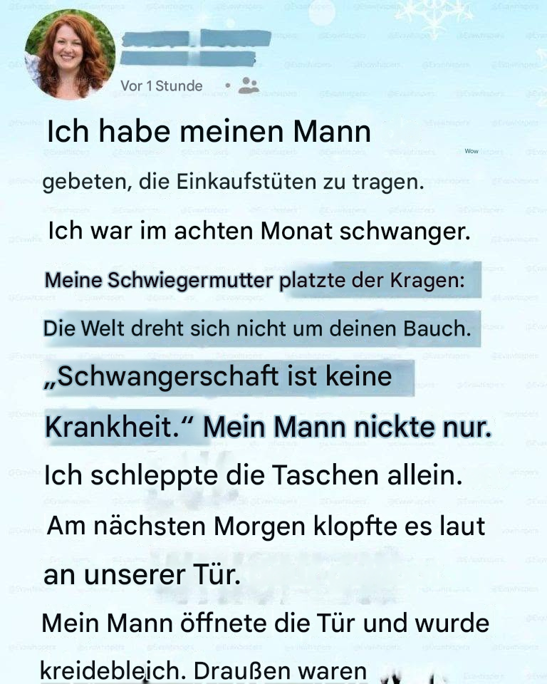 Als meine Schwangerschaft heruntergespielt wurde und endlich eine unerwartete Stimme zu hören war