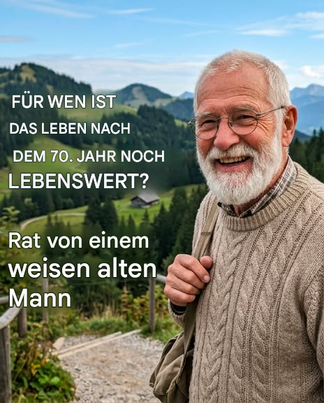 Wer wird Ihr Leben über 70 hinaus verlängern, und wer könnte es diskret verkürzen?
