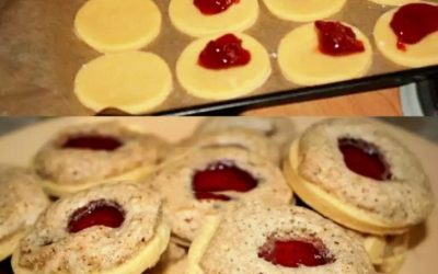 Davon bekommen wir nicht genug, Weihnachtliche Marmeladen-Kekse!