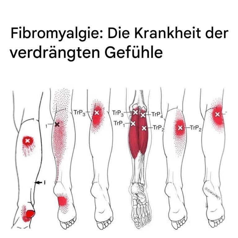 Fibromyalgie: wenn der Körper schreit, was das Herz nicht mehr ausdrückt.