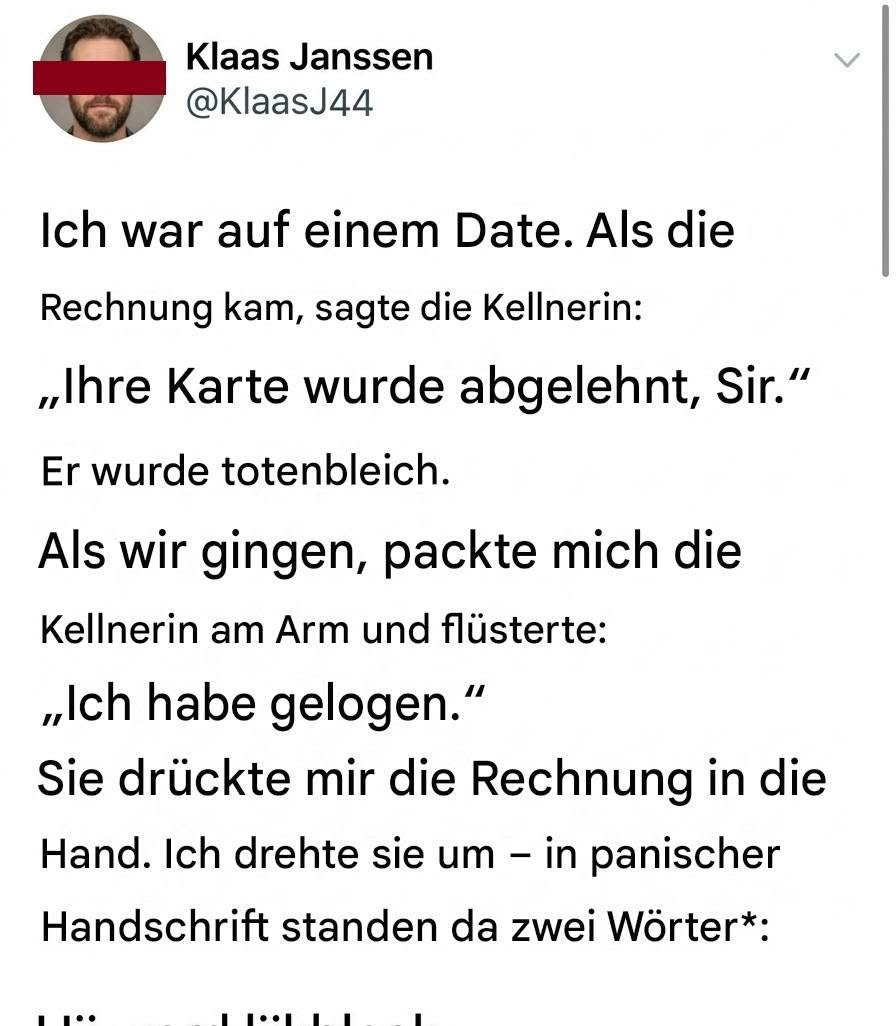 Der Hinweis auf einem Kassenbon führte mich zu einer überraschenden Wahrheit