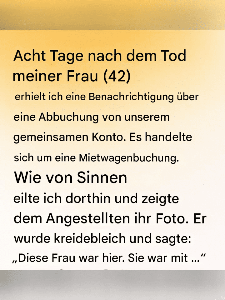 Eine gewöhnliche Benachrichtigung mit einer unvorstellbaren Bedeutung