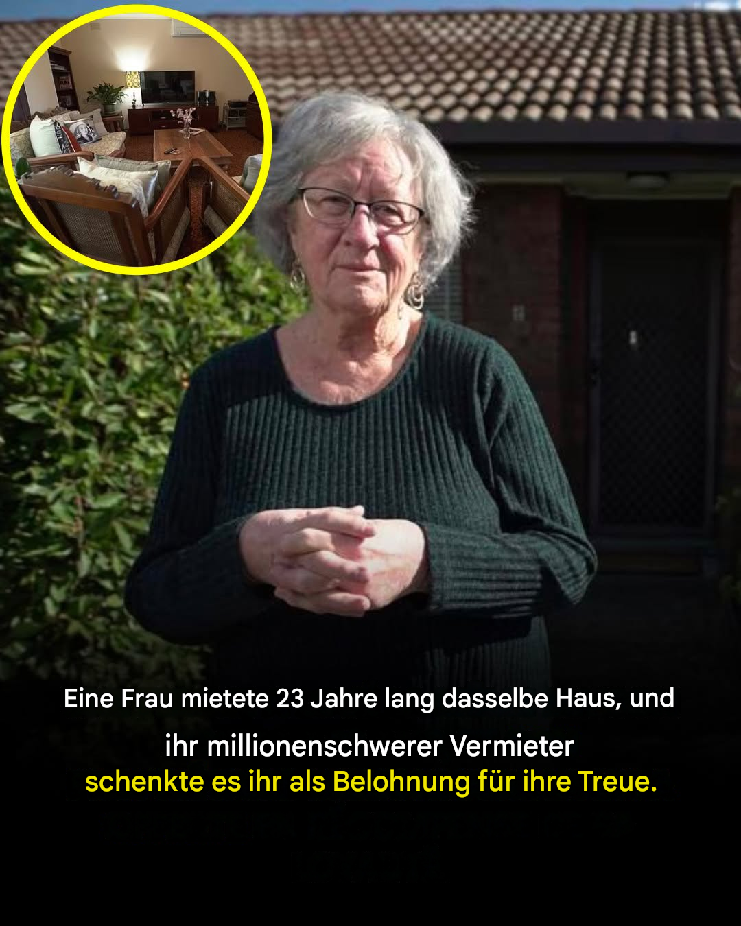 Ein freundlicher Vermieter bot einem Mieter sein Haus an, der dort 23 Jahre lang wohnte; „Ich danke ihm noch heute jeden Tag meines Lebens.“