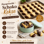  Puddingplätzchen – die leckersten Plätzchen mit nur 4 Zutaten!