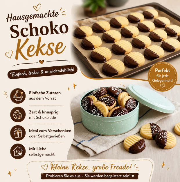  Puddingplätzchen – die leckersten Plätzchen mit nur 4 Zutaten!