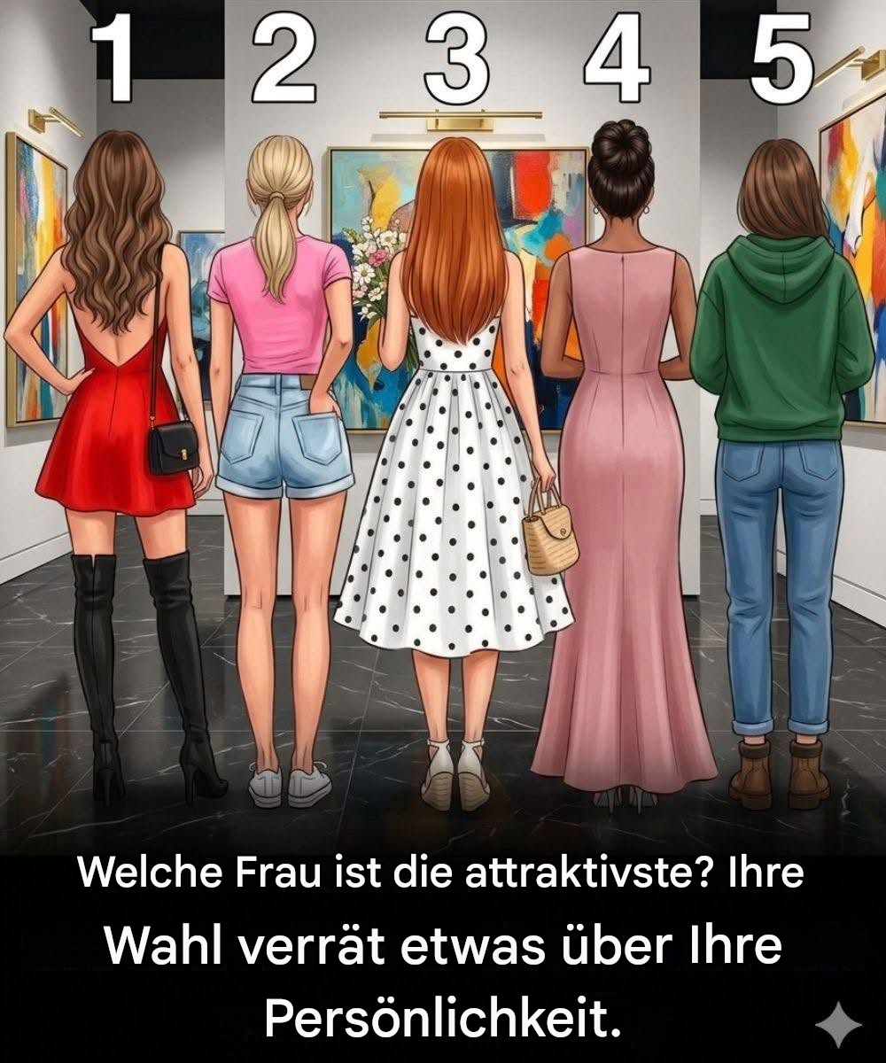 Welche Frau ist die attraktivste? Was Ihre Wahl über Sie aussagt.
